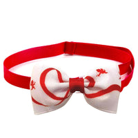 HKM-914387 Loving Cupid Cat Pet Bow Tie with Letter Pattern, Perfect for Halloween and Special Occasions