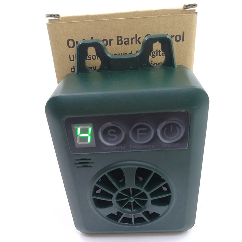 HKM-450963 Ultrasonic Bark Control Device with Digital Display and Adjustable Sensitivity
