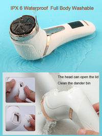 HKM-921171 Exfoliating Vacuum Peeling Machine for Calluses - USB Rechargeable Foot Care Device