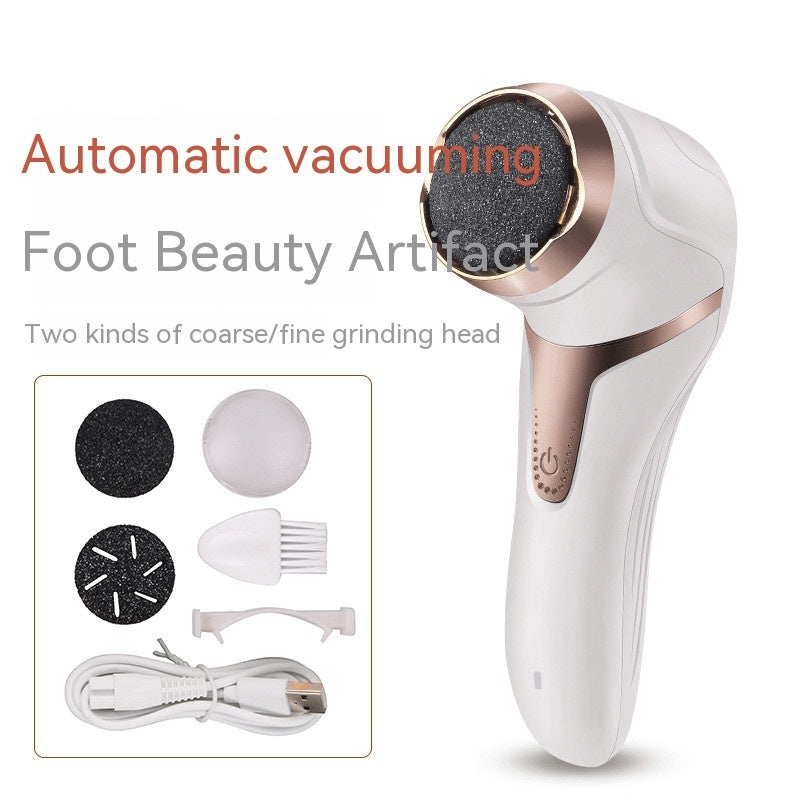 HKM-921171 Exfoliating Vacuum Peeling Machine for Calluses - USB Rechargeable Foot Care Device