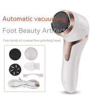 HKM-921171 Exfoliating Vacuum Peeling Machine for Calluses - USB Rechargeable Foot Care Device