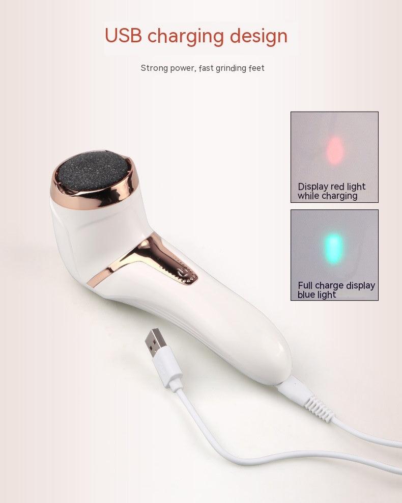 HKM-921171 Exfoliating Vacuum Peeling Machine for Calluses - USB Rechargeable Foot Care Device