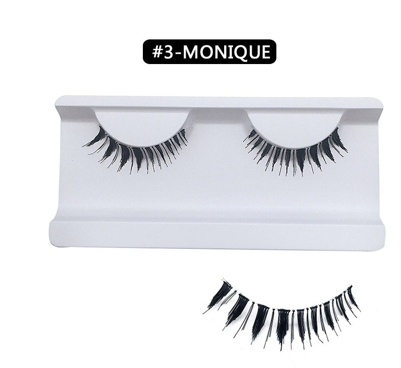 HKM-107539 3D Mink Hair False Eyelashes for Voluminous and Natural Look