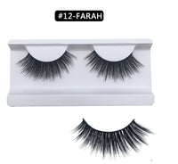 HKM-107539 3D Mink Hair False Eyelashes for Voluminous and Natural Look