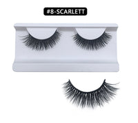 HKM-107539 3D Mink Hair False Eyelashes for Voluminous and Natural Look