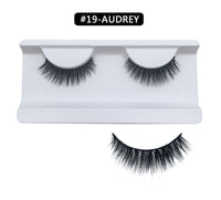HKM-107539 3D Mink Hair False Eyelashes for Voluminous and Natural Look