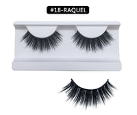 HKM-107539 3D Mink Hair False Eyelashes for Voluminous and Natural Look