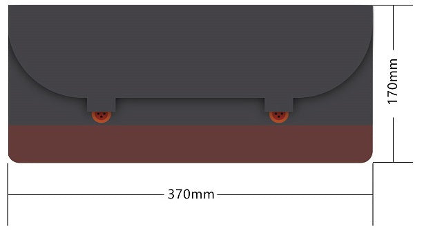 KTX-472275 Felt PU Keyboard Storage Case - Compatible with 40%, 60%, 65%, 80%, and 100% Keyboards