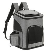 HKM-329299 Portable Pet Shoulder Bag with Breathable Design and Large Capacity for Cats and Dogs