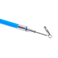 HKM-699475 Three-Stage Telescoping Cat Teaser Wand with Durable Fiberglass Rod and EVA Handle