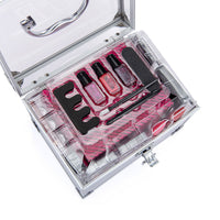 HKM-042835 Multi-Color Makeup Set with Lipstick, Eye Shadow, Nail Polish, and More
