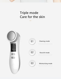 HKM-984403 Multifunctional Negative Iontophoresis Facial Beauty Device for Skin Tightening and Rejuvenation