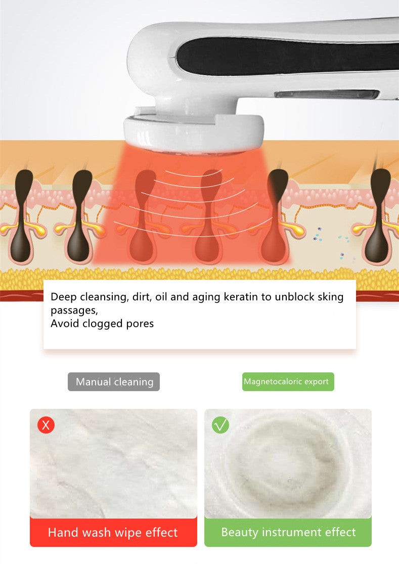 HKM-984403 Multifunctional Negative Iontophoresis Facial Beauty Device for Skin Tightening and Rejuvenation