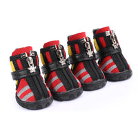 HKM-739539 Stylish Diving Fabric Dog Running Shoes for Indoor and Outdoor Use