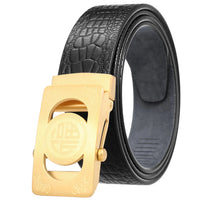 HKM-095507 Stainless Steel All-Match Belt for Men - Versatile and Stylish Accessory