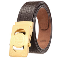 HKM-095507 Stainless Steel All-Match Belt for Men - Versatile and Stylish Accessory
