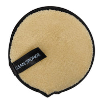 HKM-016019 Magic Water Makeup Remover Puff - Short Hair Round Sponge for Effective Cleansing