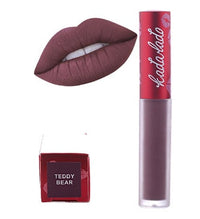 HKM-562835 Liquid Matte Lipstick - Waterproof, Long-Lasting Color, Moisturizing Formula, Portable Frosted Bottle, 6g