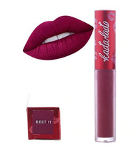 HKM-562835 Liquid Matte Lipstick - Waterproof, Long-Lasting Color, Moisturizing Formula, Portable Frosted Bottle, 6g