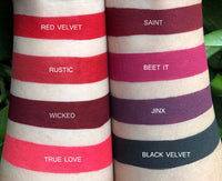 HKM-562835 Liquid Matte Lipstick - Waterproof, Long-Lasting Color, Moisturizing Formula, Portable Frosted Bottle, 6g
