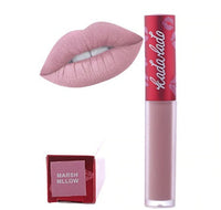 HKM-562835 Liquid Matte Lipstick - Waterproof, Long-Lasting Color, Moisturizing Formula, Portable Frosted Bottle, 6g
