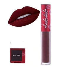 HKM-562835 Liquid Matte Lipstick - Waterproof, Long-Lasting Color, Moisturizing Formula, Portable Frosted Bottle, 6g