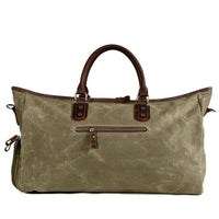 HKM-235347 Spacious Waterproof Canvas Travel Duffle Bag for Leisure and Everyday Use