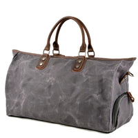 HKM-235347 Spacious Waterproof Canvas Travel Duffle Bag for Leisure and Everyday Use