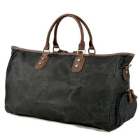 HKM-235347 Spacious Waterproof Canvas Travel Duffle Bag for Leisure and Everyday Use