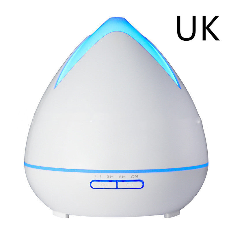 HKM-867475 Wood Grain Ultrasonic Air Humidifier with Colorful Night Light and Timer Function