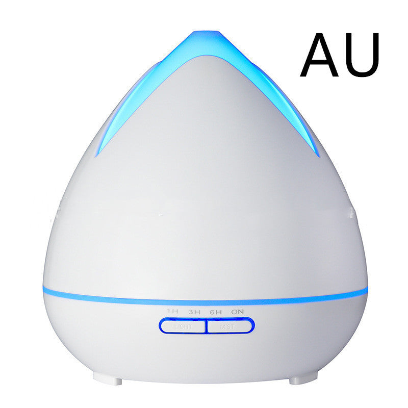 HKM-867475 Wood Grain Ultrasonic Air Humidifier with Colorful Night Light and Timer Function