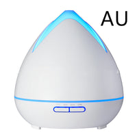 HKM-867475 Wood Grain Ultrasonic Air Humidifier with Colorful Night Light and Timer Function