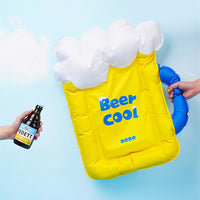 HKM-734035 Cooling Ice Pad for Dogs - Yellow & Blue PVC Pet Sleeping Mat
