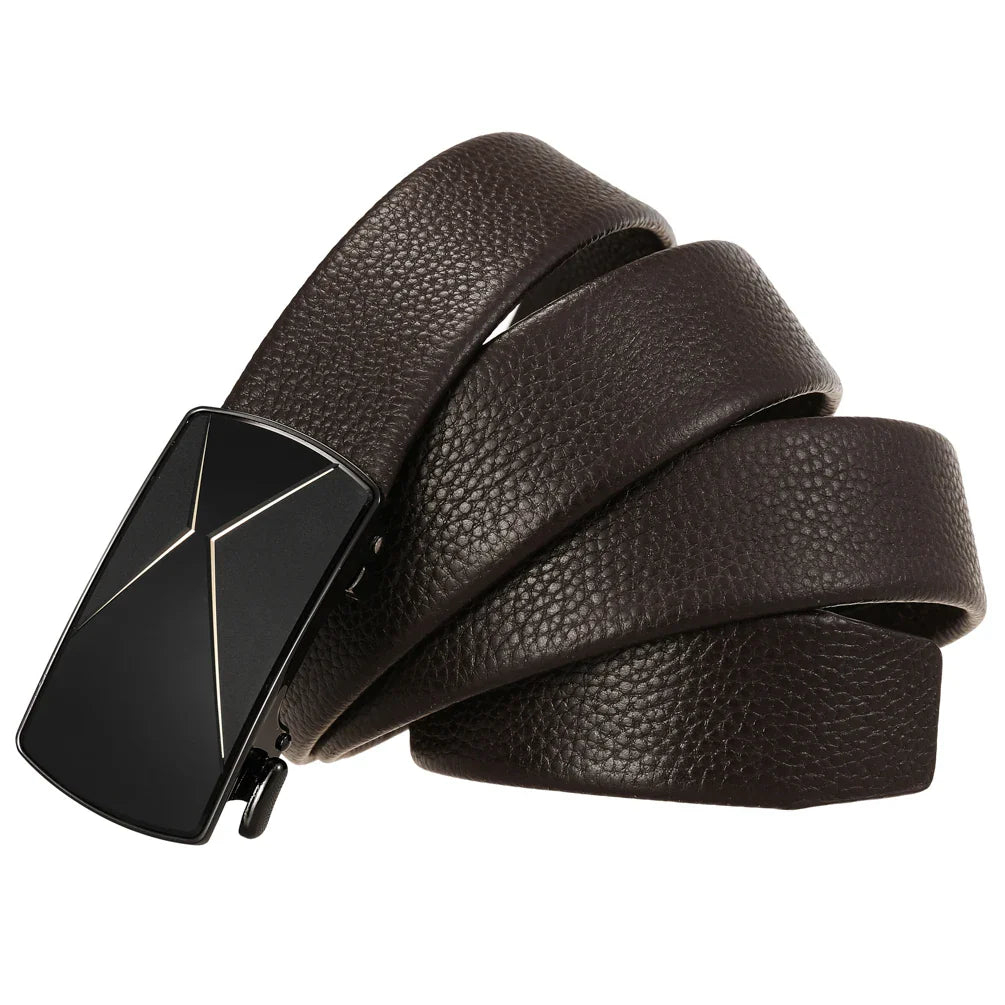 HKM-077395 First Layer Automatic Buckle Inner Wear Belt - Model LY36-24598-5