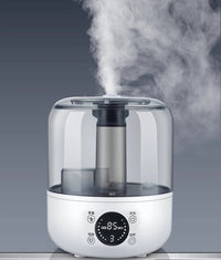 HKM-550035 Large-Capacity Aroma Diffuser with Remote Control – 2.5L Humidifier, 300ml/h Output, Low Noise