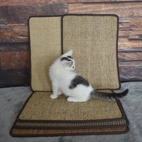 HKM-731731 Durable Sisal Cat Scratch Pad for Sofa Protection - Random Color Selection