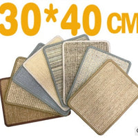 HKM-731731 Durable Sisal Cat Scratch Pad for Sofa Protection - Random Color Selection