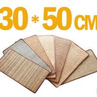 HKM-731731 Durable Sisal Cat Scratch Pad for Sofa Protection - Random Color Selection