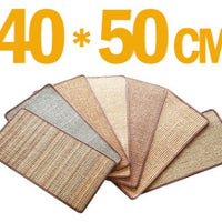 HKM-731731 Durable Sisal Cat Scratch Pad for Sofa Protection - Random Color Selection