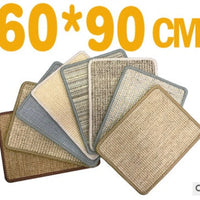 HKM-731731 Durable Sisal Cat Scratch Pad for Sofa Protection - Random Color Selection