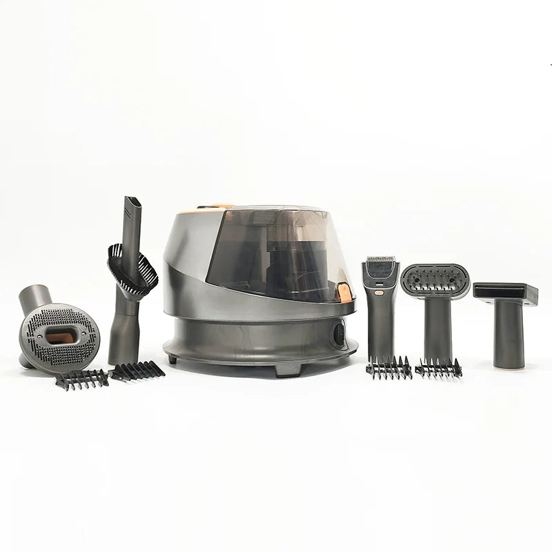 KTX-396051 Multifunctional 6-in-1 Pet Hair Cleaner and Grooming Vacuum Kit