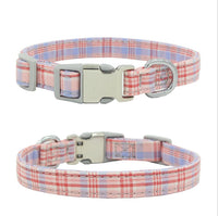 HKM-650259 Comfortable Polyester Flower Pattern Cat Collar with Adjustable Sizing Options