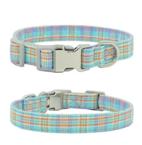 HKM-650259 Comfortable Polyester Flower Pattern Cat Collar with Adjustable Sizing Options