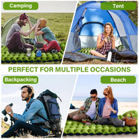 HKM-893779 Double Self-Inflating Camping Mattress - Convenient and Comfortable Outdoor Sleep Solution