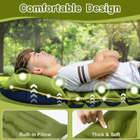 HKM-893779 Double Self-Inflating Camping Mattress - Convenient and Comfortable Outdoor Sleep Solution