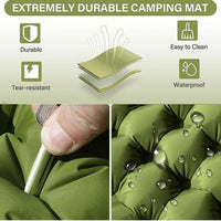 HKM-893779 Double Self-Inflating Camping Mattress - Convenient and Comfortable Outdoor Sleep Solution