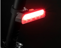 HKM-282707 Bicycle Taillight with LED Safety Features for Enhanced Visibility