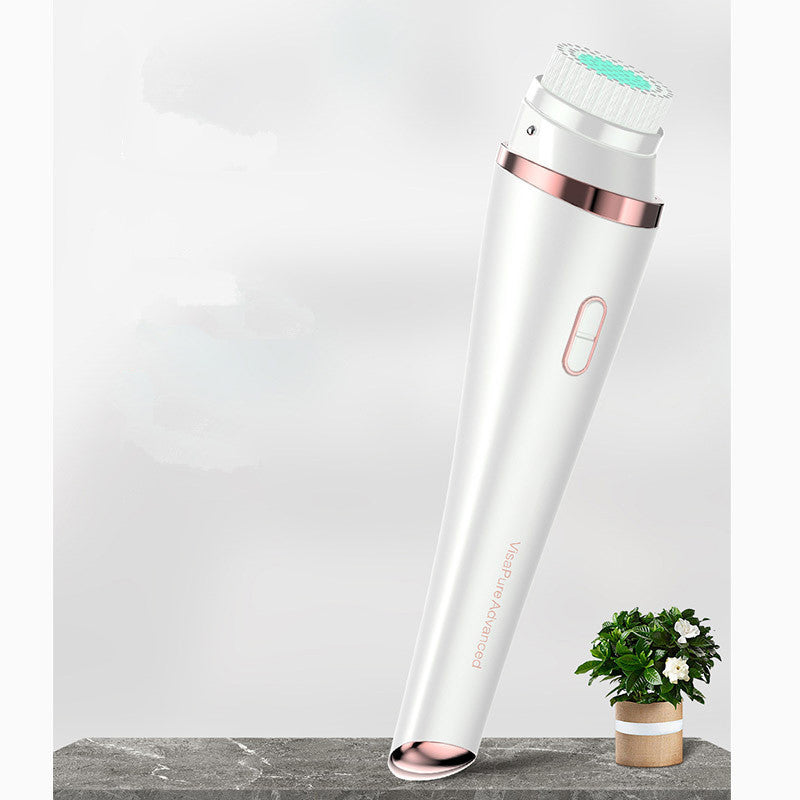 HKM-766867 Electric Facial Cleansing Brush and Massager for All Skin Types with Vibration Function