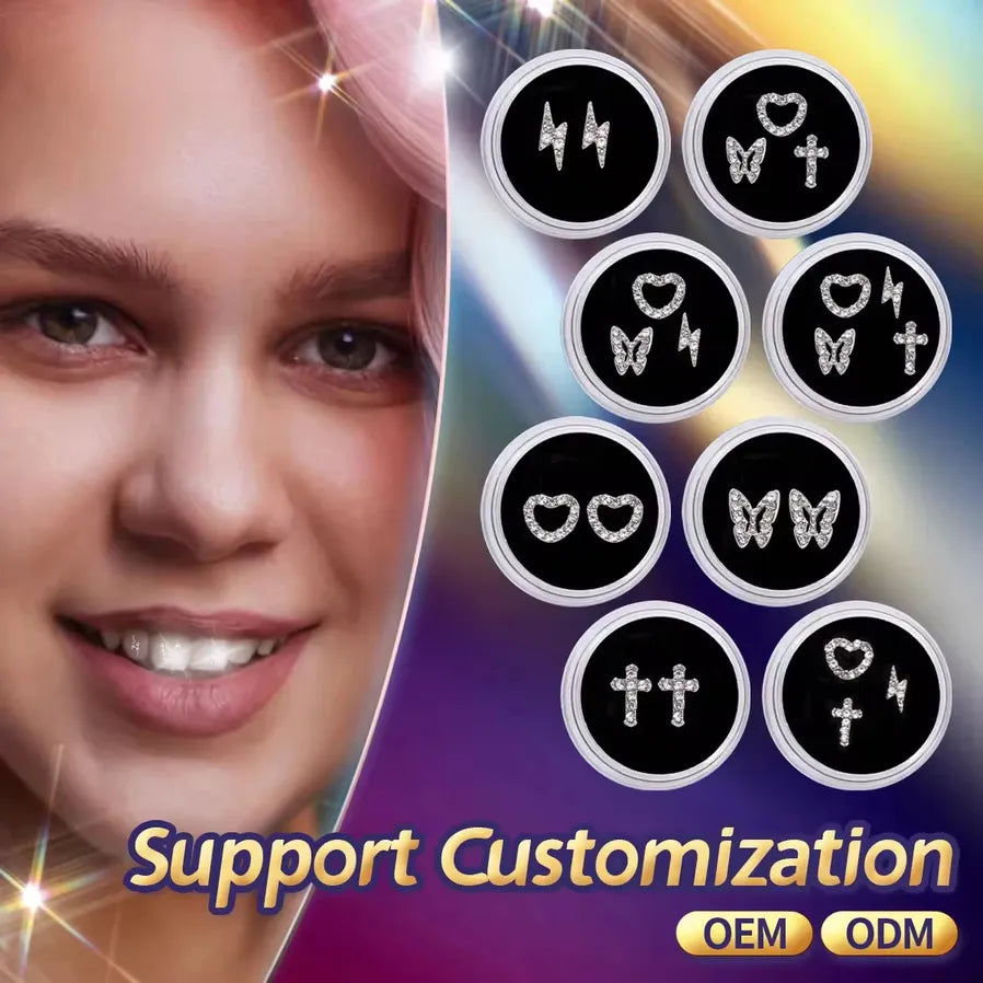 JMT-272970 Charming Dental Teeth Gems - Crystal Tooth Ornaments for a Stylish Smile