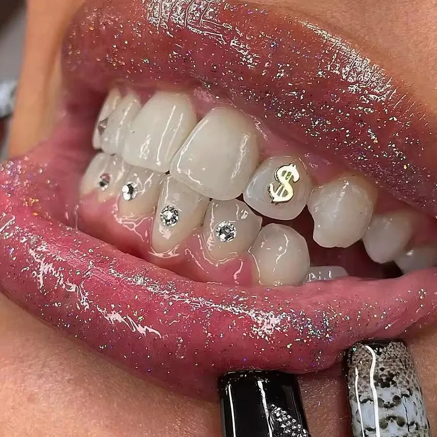 JMT-272970 Charming Dental Teeth Gems - Crystal Tooth Ornaments for a Stylish Smile